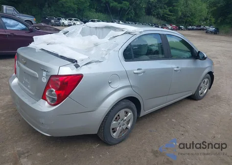 2013 Chevrolet Sonic Ls Auto from USA, damaged, VIN 1G1JA5SG3D4124232